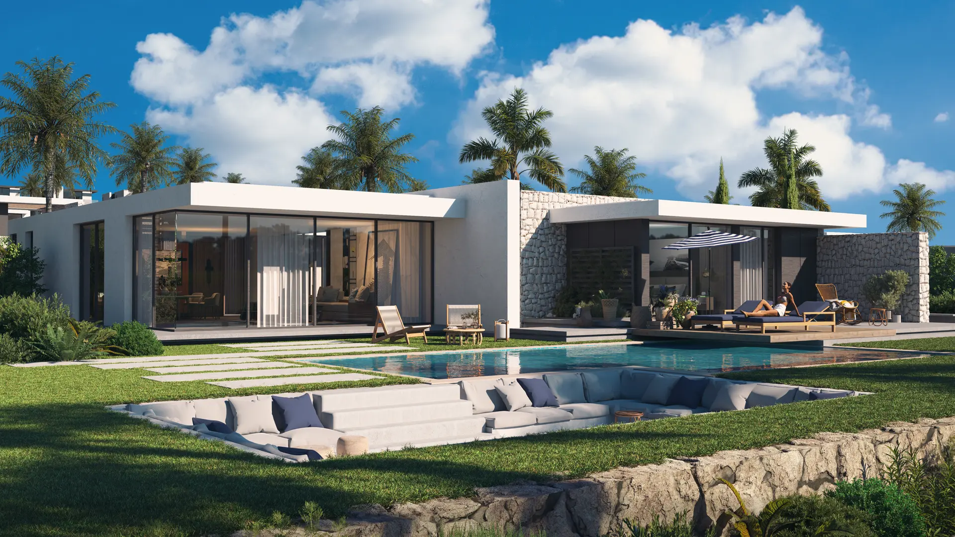 SOLARE – قرية سولاري – الساحل الشمالى Sea20Mansion31032024155400