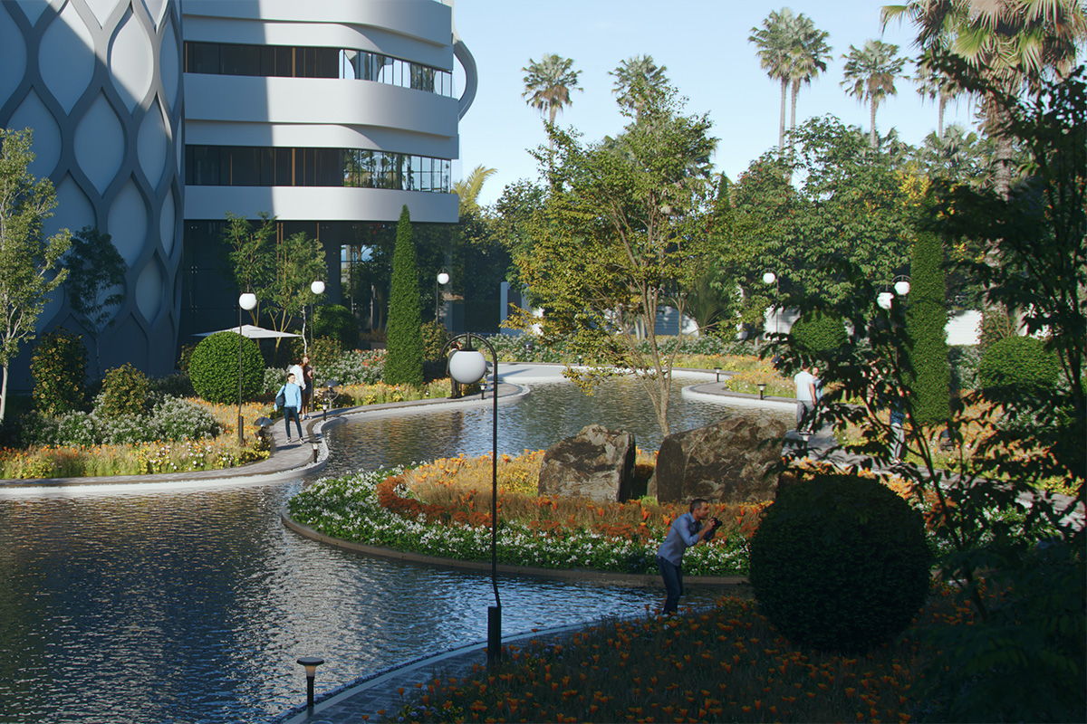 VALENCIA VALLEY – كمبوند فالينسيا فالى – التجمع الخامس Tranquillity Amidst Green Spaces