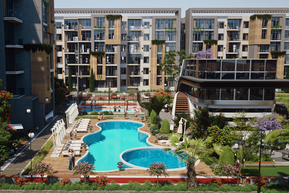 VALENCIA VALLEY – كمبوند فالينسيا فالى – التجمع الخامس Valencia Valley Like Living in Royal Palaces in Florida 1