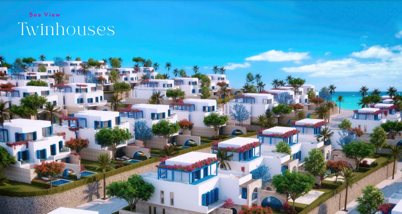 NAIA BAY – قرية نايا باى- الساحل الشمالى naia twinhouse