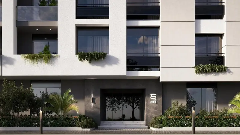 HOME - كمبوند هوم - التجمع السادس مدخل عمائر هوم ريزيدنس