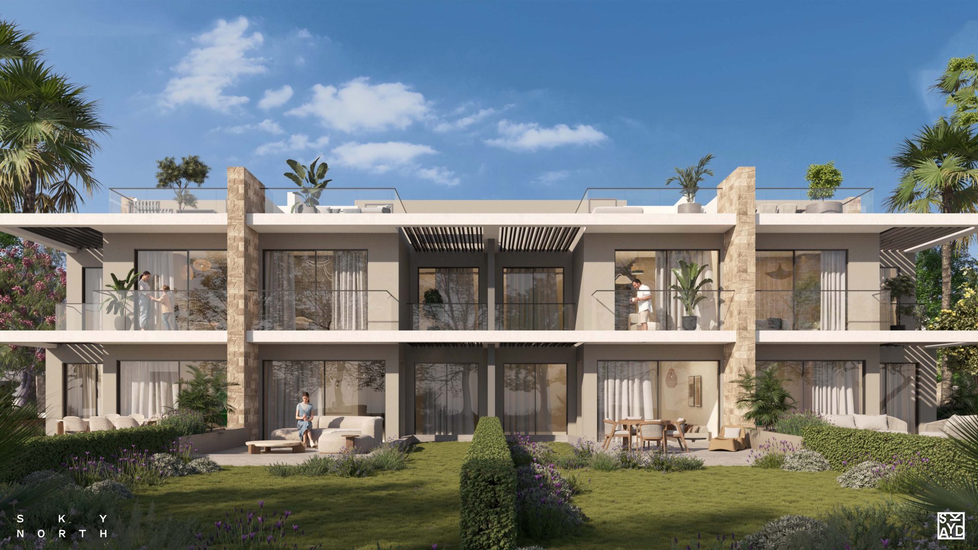 سكاى نورث الساحل الشمالي SKY NORTH North Coast SKY North Designs Layouts 13