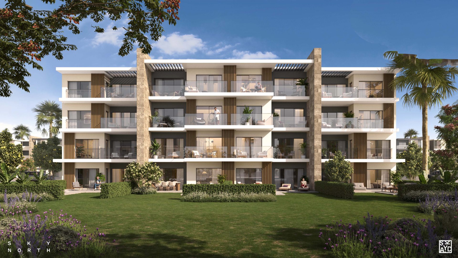 سكاى نورث الساحل الشمالي SKY NORTH North Coast SKY North Designs Layouts 18