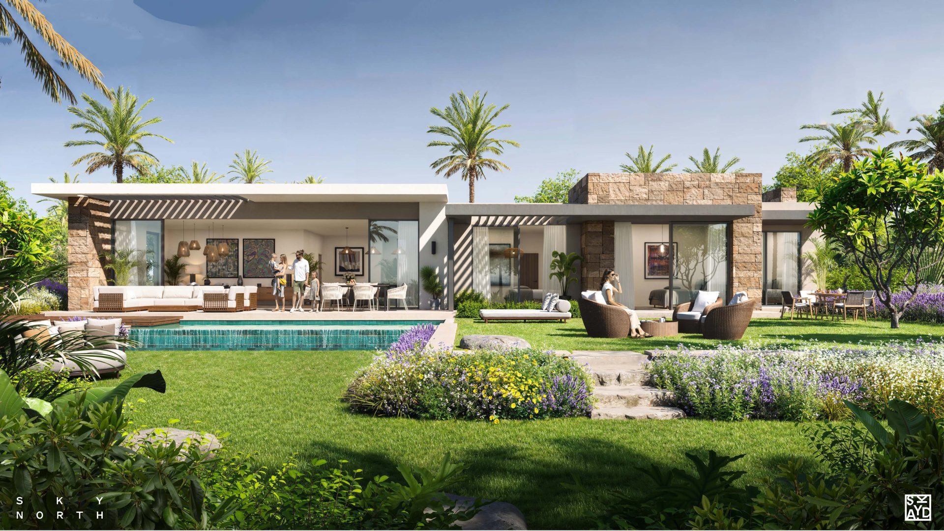 سكاى نورث الساحل الشمالي SKY NORTH North Coast SKY North Designs Layouts 5