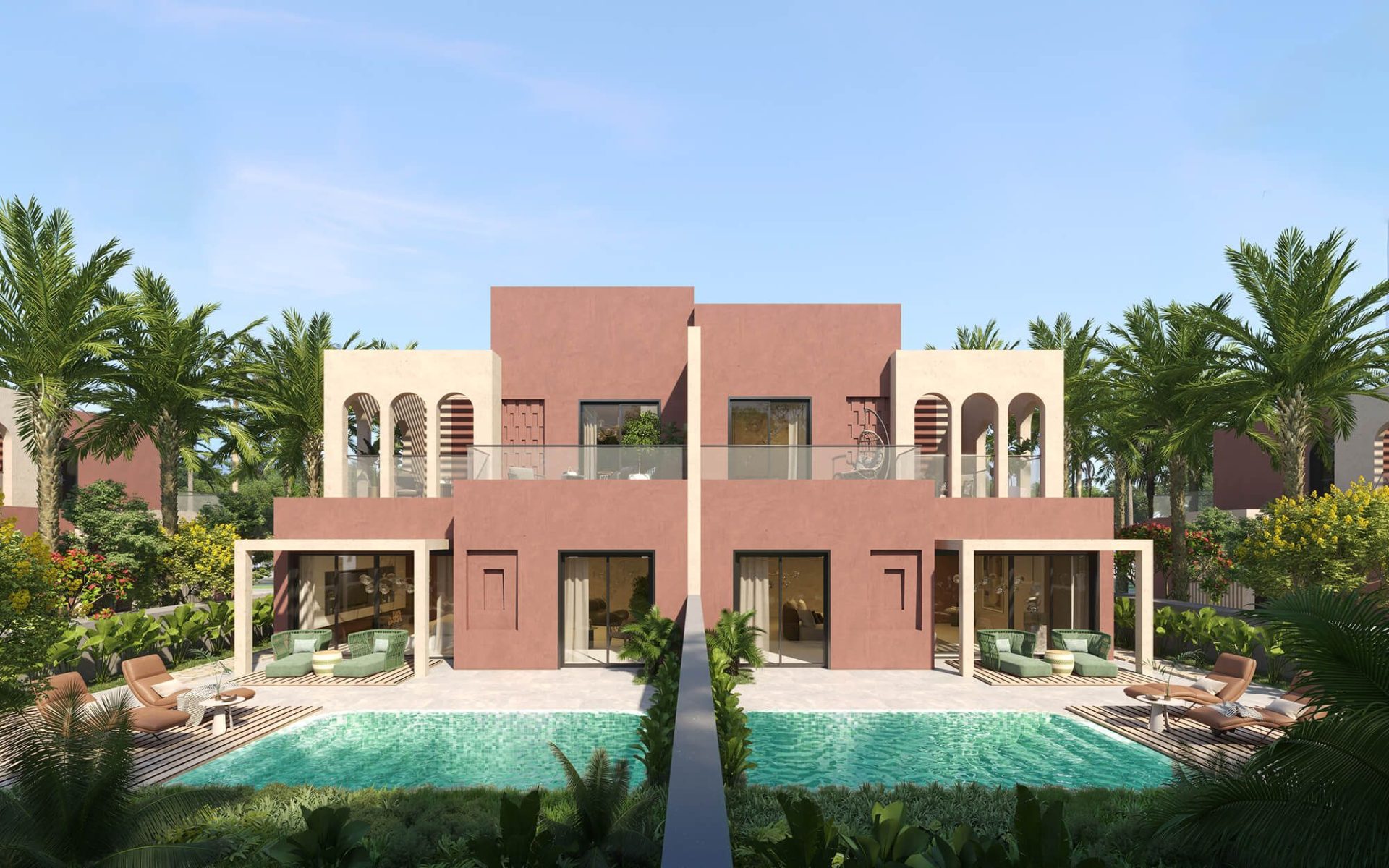 سوديك أوجامي رأس الحكمة | Sodic Ogami Ras El Hekma Twin House Back 1 1 b08844373a